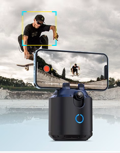 Tālruņa turētājs ar 360° sejas izsekošanu P3 melns