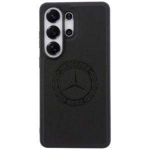 Mercedes Vintage Logo MagSafe maciņš priekš Samsung Galaxy S26 Ultra melns