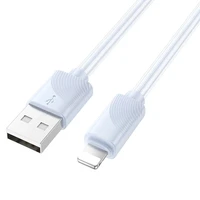 Kabelis USB A uz Lightning Hoco 2,4A 1 m X114 zils