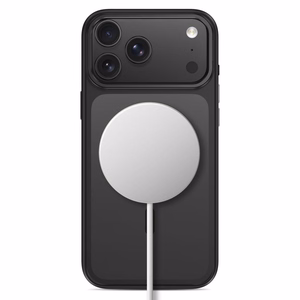 Tech-Protect MagStand MagSafe CC maciņš, paredzēts iPhone 18 Pro Max / 17 Pro Max, matēti melns