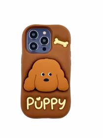Maciņš 3D PUPPY AR STATĪVU IPHONE 13 Pro