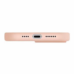 Uniq Lino Hue Magclick uzlādes viedtālruņa apvalks iPhone 14 Plus - rozā