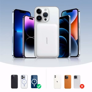 Portatīvais lādētājs Joyroom JR-W020 balts 10000mAh 20W (PD / QC3.0) + Type-C kabelis