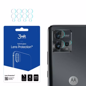 3mk Lens Protection™ hibrīdais kameras stikls Motorola Moto G72