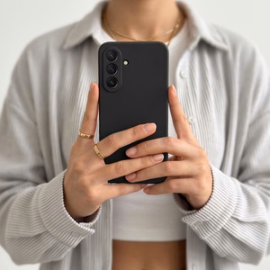 Tech-Protect Icon Viedtālruņa apvalks Samsung Galaxy A17 4G / 5G - melns
