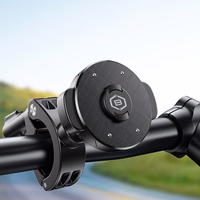 Blavec velosipēda turētājs BV-03 Velo Quick Lock Magsafe stūrei (BV03-QLMHB) melns