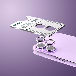 Etteri aizsargstikls kamerai iPhone 17 violets