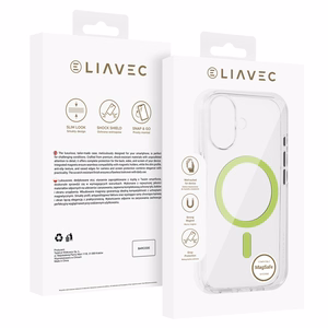 Liavec Pure maciņš priekš Iphone 17 zaļš