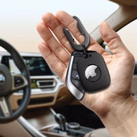 Tech-Protect Velar macins priekš Apple AirTag 1 / 2 - Melns