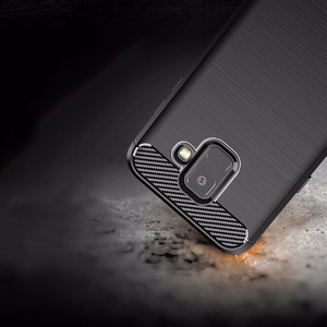 CARBON viedtālruņa apvalks SAMSUNG A6 ( A6 2018 ) melns