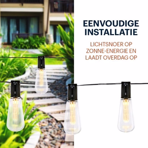 Садовая солнечная LED-гирлянда Grundig, 3,35 м
