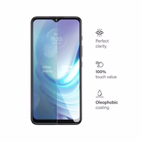 Aizsargstikls (m) - zils Motorola G50