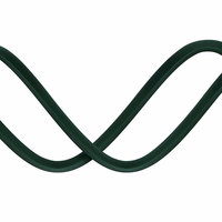 Baseus Bright Mirror 2, USB 3-in-1 kabelis micro USB / USB-C / Lightning 3,5A 1,1 m (zaļš)