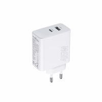 Maxlife MXTC-07-45AC PD QC lādētājs 1x USB-C 1x USB 45W balts