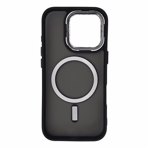 Чехол Fashion (MagSafe) для iPhone 17 чёрный
