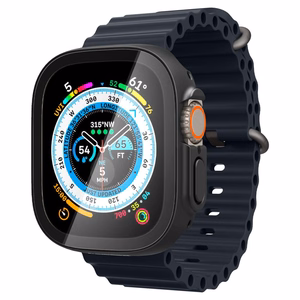 Spigen Thin Fit 360 maciņš Apple Watch Ultra 49 mm, melns