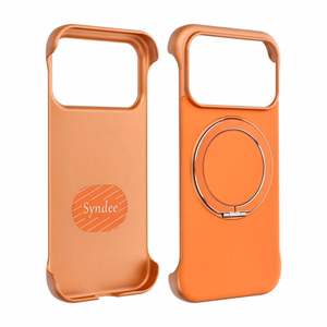 Case for iPhone 17 AIR Edge Free compatible with MagSafe orange