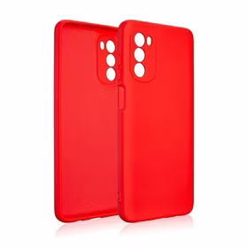 Beline Maciņš Silicone Motorola Moto G82 5G sarkans