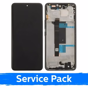 Ar Xiaomi Redmi Note 15 Pro 4G (EU versija) saderīgs LCD displejs ar rāmi / zils / (servisa komplekts)