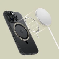 Tech-Protect MagSlim Magnētiskais viedtālruņa apvalks iPhone 16 Pro Max - daļēji caurspīdīgs