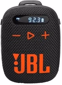 Bezvadu skaļrunis JBL Wind 3 ar stūres turētāju melns un oranžs