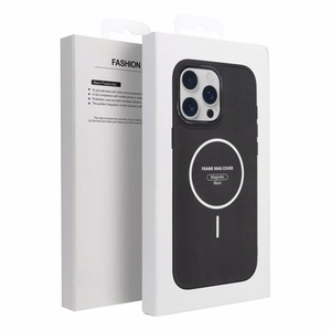 Case for Samsung A27 Frame Mag Cover compatible with MagSafe black
