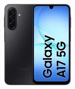 Samsung Galaxy A17 5G tālrunis, 17 cm (6.7"), hibrīda Dual SIM, USB-C, 8 GB, 256 GB, 5000 mAh, melns