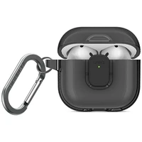 Uniq Glase Pro apvalks AirPods 4 - melns