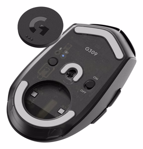 Logitech G 910-007199 spēļu pele labās rokas RF bezvadu + Bluetooth optiskā 2560 DPI
