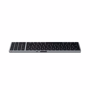 Satechi Slim X2 QWERTY bezvadu tastatūra ST-BTSX2M, pelēka