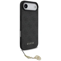 Guess 4G Charms Collection Magnētiskais viedtālruņa apvalks iPhone Air - melns