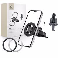 Tech-Protect N56 magnētiskais MagSafe automašīnas turētājs CD slotam - melns