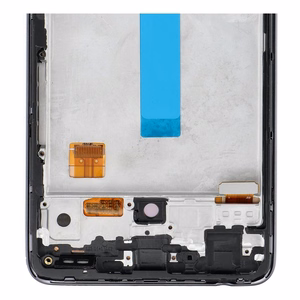 REWA OLED LCD displejs ar rāmi SAMSUNG A52 4G/5G, melns