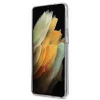 Karl Lagerfeld Karl&Choupette apvalks Samsung Galaxy S21+ - caurspīdīgs