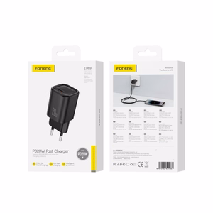 Lādētājs Foneng EU69 20W USB-C melns