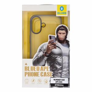 BLUEO APE viedtālruņa apvalks - Apple iPhone 16 pelēks