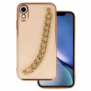 Moderns viedtālruņa apvalks Iphone XR dizains 4 gaiši rozā