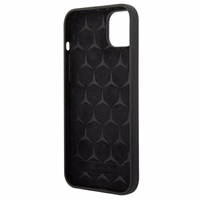 Viedtālruņa apvalks Mercedes Silicone Line iPhone 14 - melns