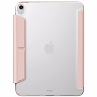 Uniq Camden Click planšetdatora apvalks iPad Air 11" 2024 - rozā