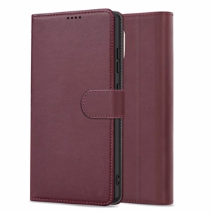Korpuss Fancy Wallet Samsung A366 A36 5G bordo krāsā
