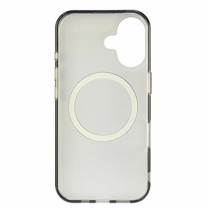 Audi IML Izšuvuma raksts Magnētiskais iPhone 16 6.1" melns/melns cietais apvalks AU-IMLMIP16-Q5/D3-BK