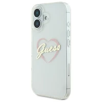 Guess IML Sirds apvalks viedtālrunim iPhone 16 Plus - caurspīdīgs