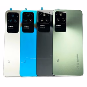 Aizmugurējais vāciņš Saderīgs ar Xiaomi Poco F4 / Nebula Zaļš / (ar camera lens) / HQ