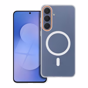 Maciņš GO ORANGE saderīgs ar MagSafe priekš SAMSUNG A26 caurspīdīgs