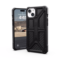 UAG Monarch apvalks iPhone 15 Plus - melns karbons