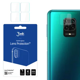 3mk Objektīva aizsargstikls hibridais telefonam Xiaomi Redmi Note 9 Pro Max