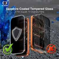 Tempered glass Tel Protect 10X Privacy DLC Diamond Coating for Samsung Galaxy S26 Plus (with fingerprint unlock)