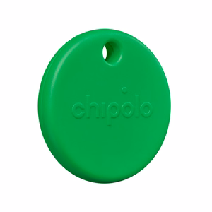 Chipolo POP Bluetooth priekšmetu meklētājs ar nomaināmu bateriju iOS un Android ierīcēm, zaļš