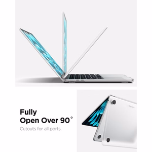 Spigen AirSkin aizsargapvalks MacBook Air 13" 2023 / 2024 / 2025 / 2026 – caurspīdīgs