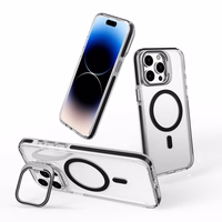 LENS MAG MACIŅŠ Maciņš saderīgs ar MagSafe for SAMSUNG S26 Plus melns